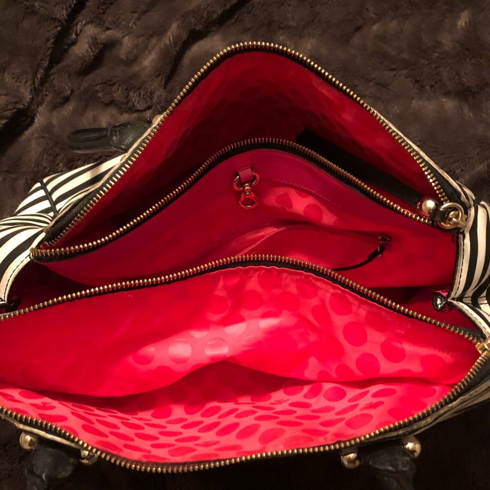Kate Spade Blue and White Purse - Picture 4 of 4